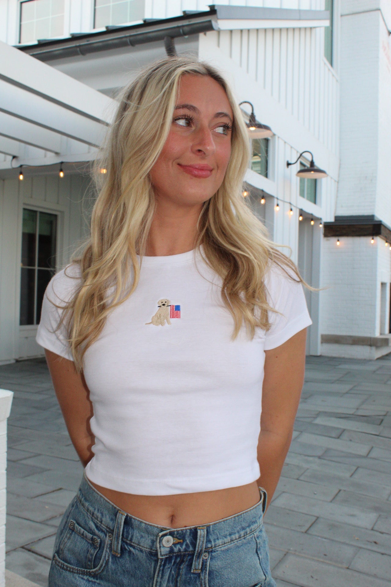 Brady Golden Baby Tee